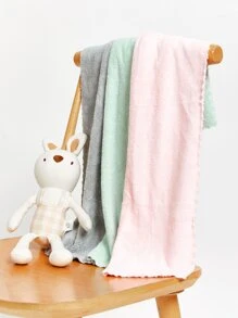 3pcs Simple Burp Cloth - Multicolor - View 1