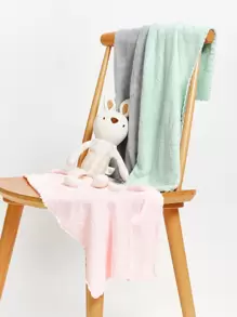 3pcs Simple Burp Cloth - Multicolor - View 3