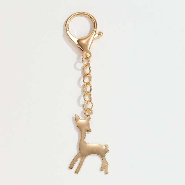 

Fawn Design Bag Charm, Gold