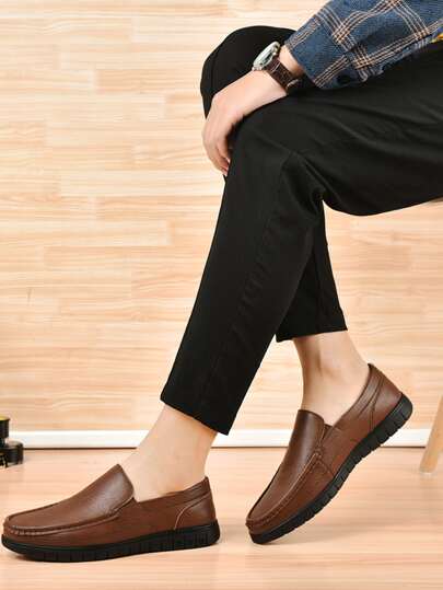 Men Vintage Design Loafers