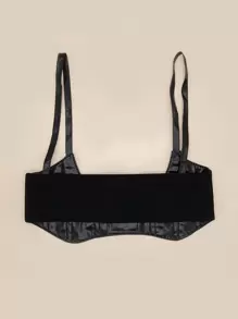 Solid Plus Size Harness Belt - Black - View 4