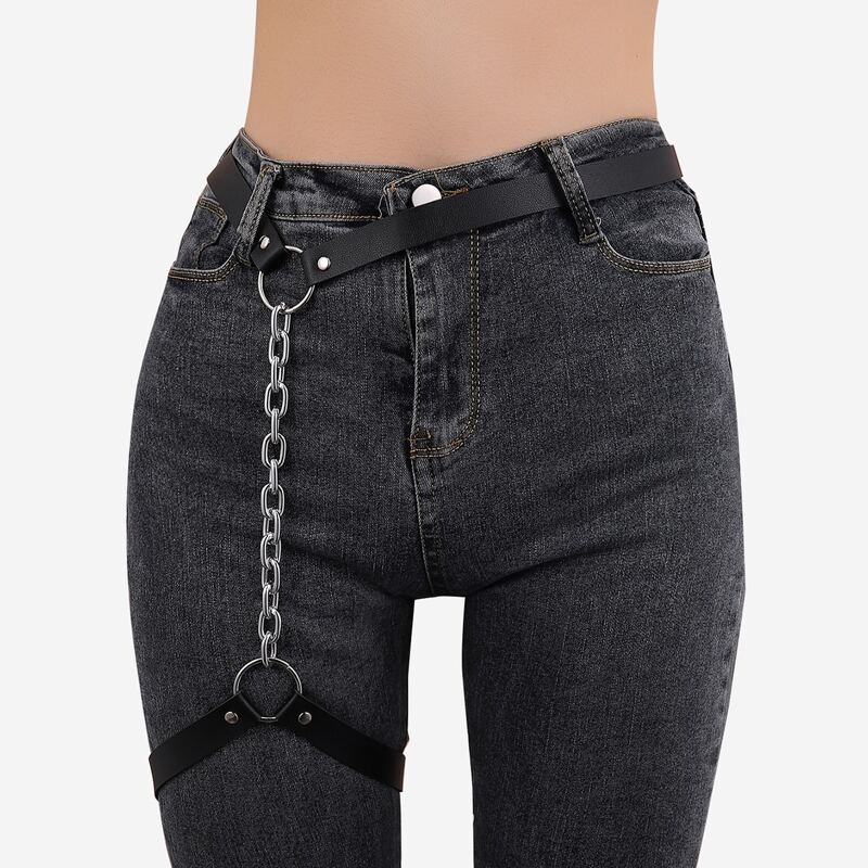 

1pc Minimalist Belt, Black