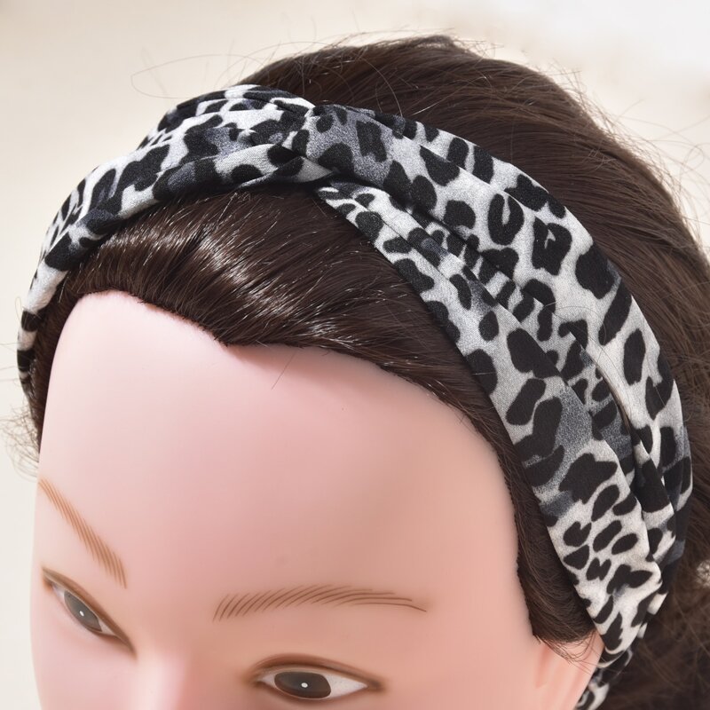 

3pcs Leopard Pattern Headband, Multicolor