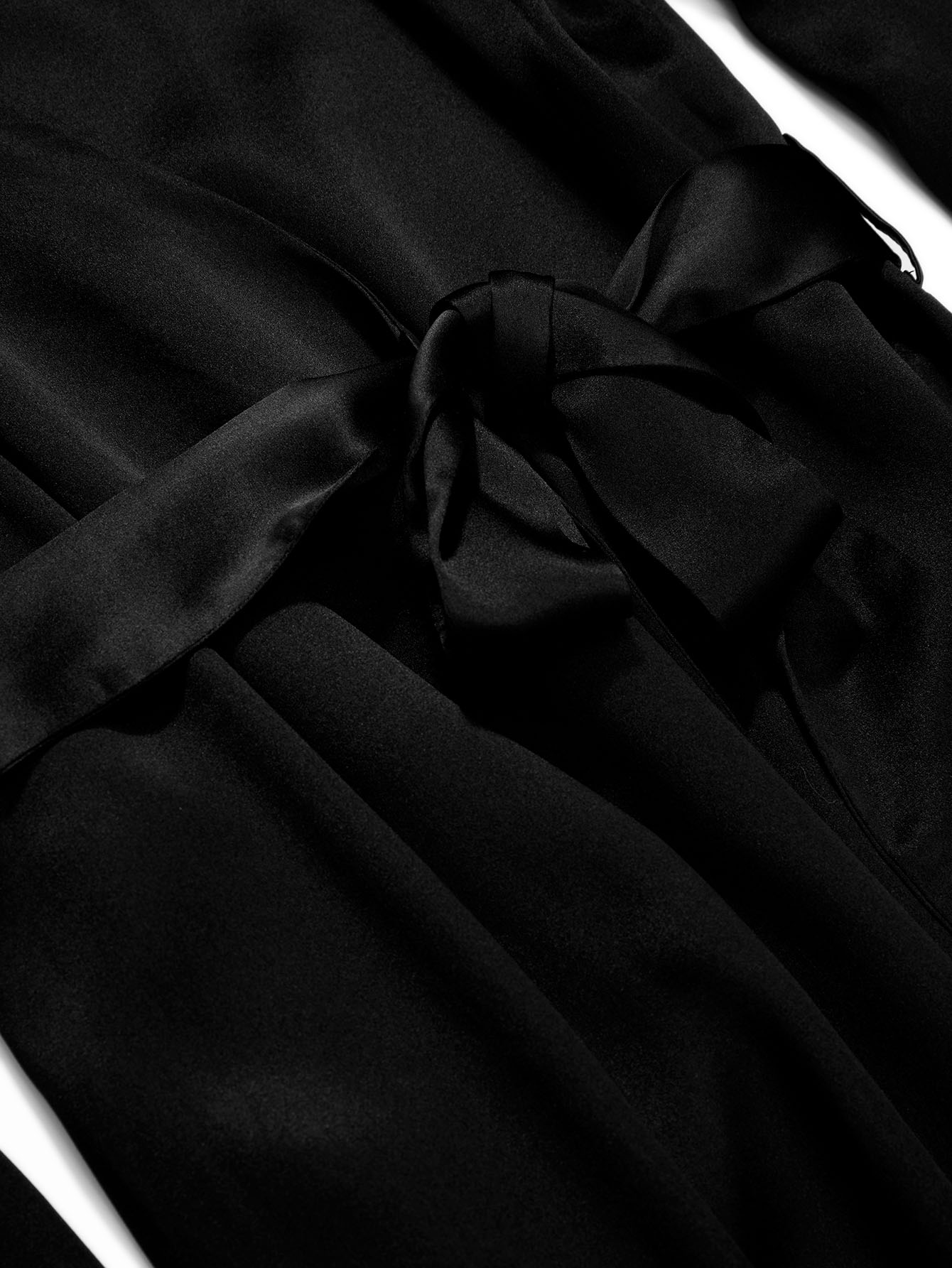 MOTF PREMIUM SILK BELTED GRADE 6A 22MM NIGHT ROBE SHEIN USA