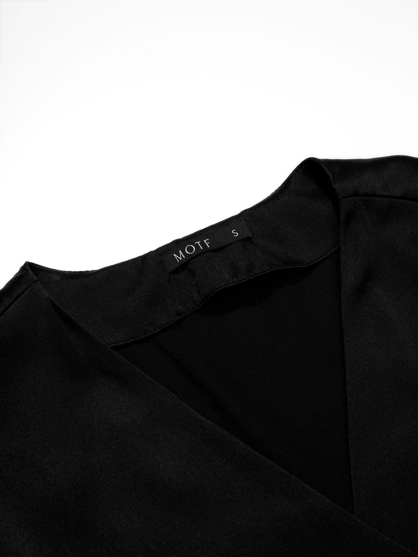 MOTF PREMIUM SILK BELTED GRADE 6A 22MM NIGHT ROBE SHEIN USA