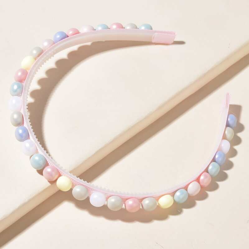 

Faux Pearl Decor Headband, Multicolor