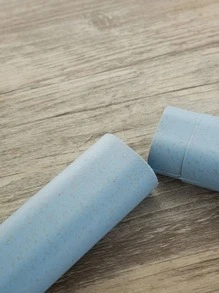 Wheat Straw Toothbrush Box With Random Color (Product Contains Wheat Fragrance) 1pc - Multicolor - View 2