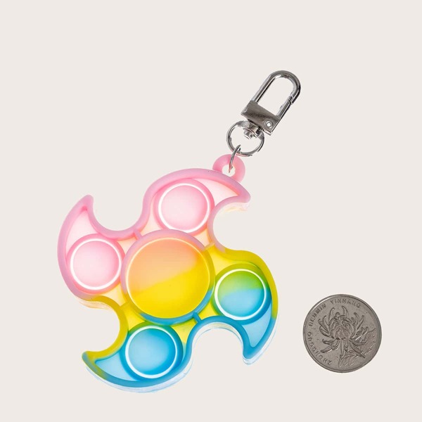 

Kids Tie Dye Pattern Bag Charm, Multicolor