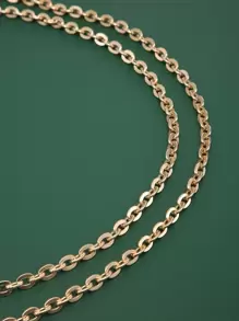 型鋁金屬鏈 0.6 公分 6 毫米直金色設計師錢包包帶手柄替換配件五金品質便攜式包配件時尚耐用適合新秀和白領青少年女孩女大學生