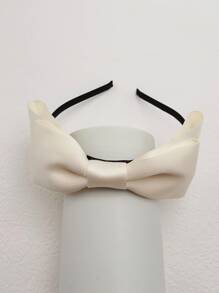 1 pieza Diadema con lazo de doble capa para mujeres, adecuada para uso diario, fiestas y festivales, tiaras, San Valentín, diadema, aro para el cabello