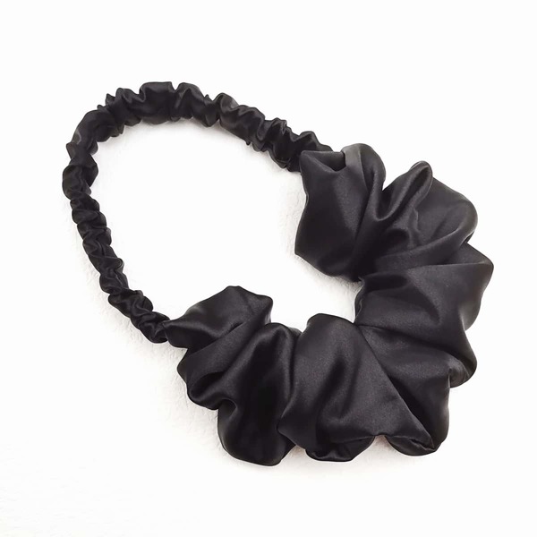 

Satin Hair Band, Black