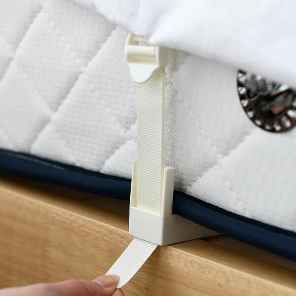 

4pcs Bed Sheet Fixer, White