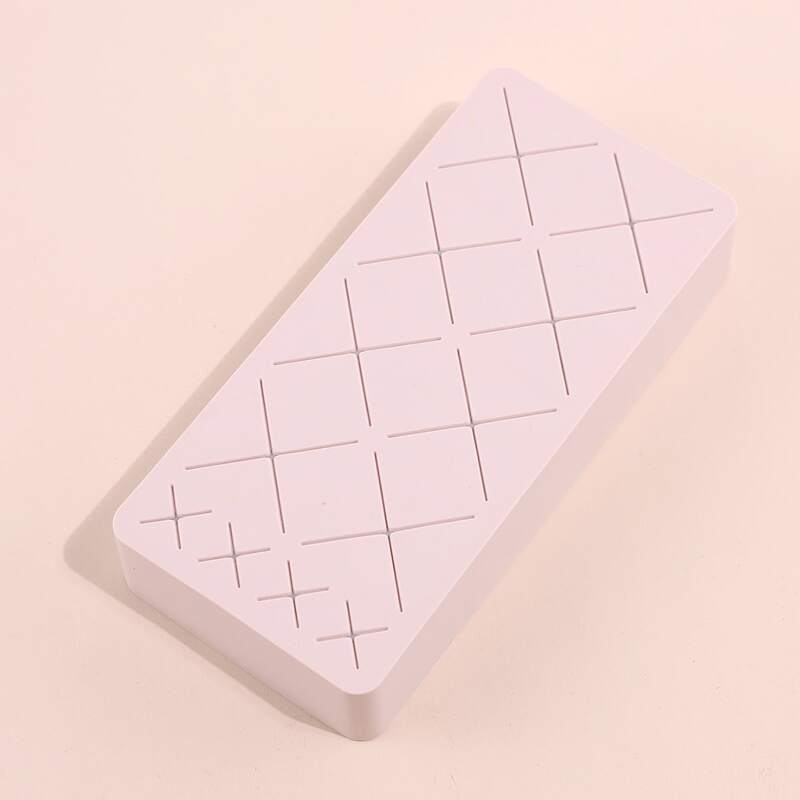

1pc Cosmetic Storage Box, Baby pink