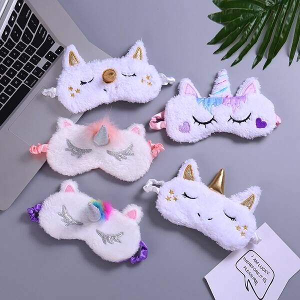 

1pc Random Unicorn Eye Cover, Multicolor