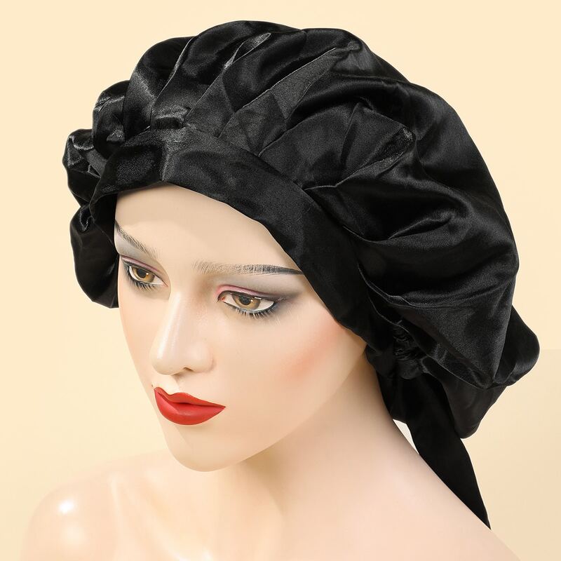 

Solid Hair Bonnet, Black