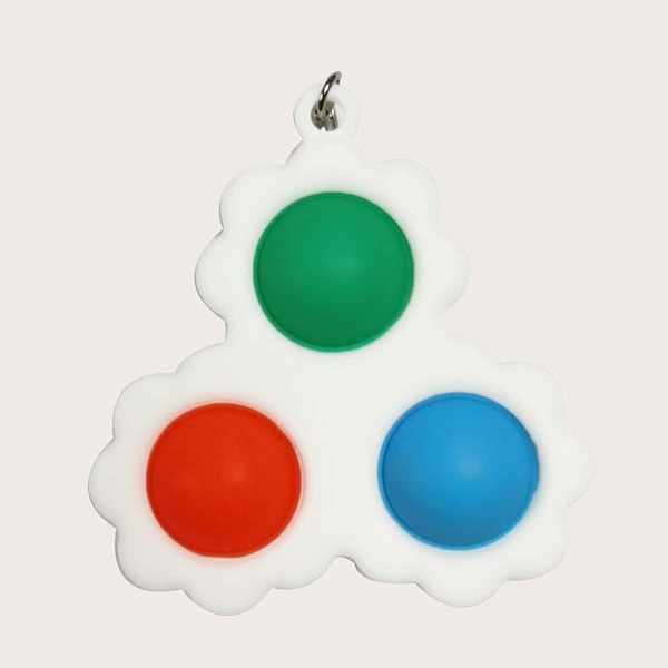 

1pc Random Color Push Pop Bubble, Multicolor