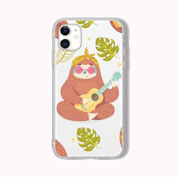 

Cartoon Sloth Phone Case, Multicolor
