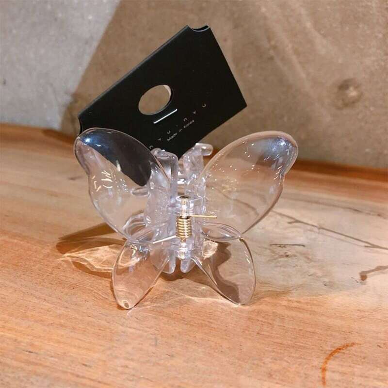 

1pc Clear Butterfly Hair Claw