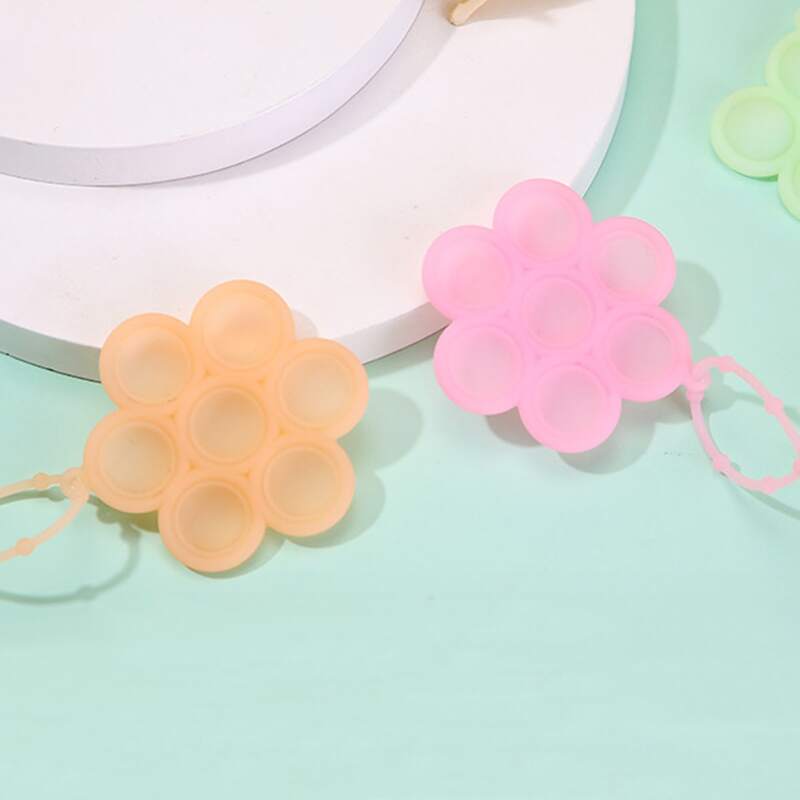 

1pc Random Luminous Push Pop Bubble, Multicolor