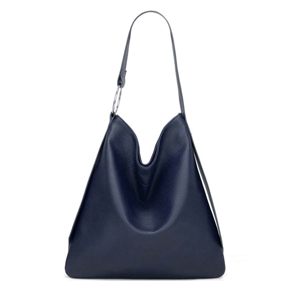 

Minimalist Large Capacity Shoulder Bag, Blue