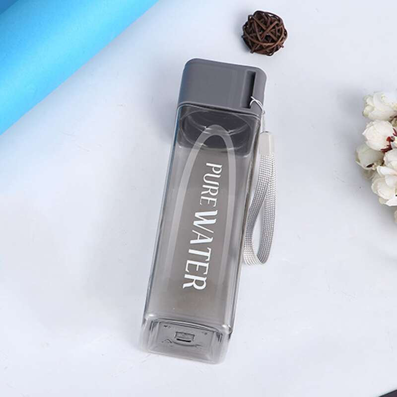 

1pc Portable Water Bottle, Grey