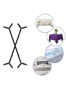 2pcs Bed Sheet Fixed Holder - Black - View 4
