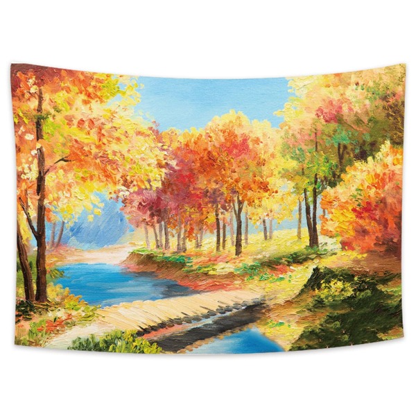 

Forest Print Tapestry, Multicolor