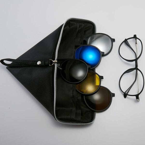 

6pcs Round Frame Sunglasses