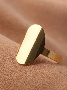 Anillo de acero inoxidable - Amarillo Oro - Ver 2