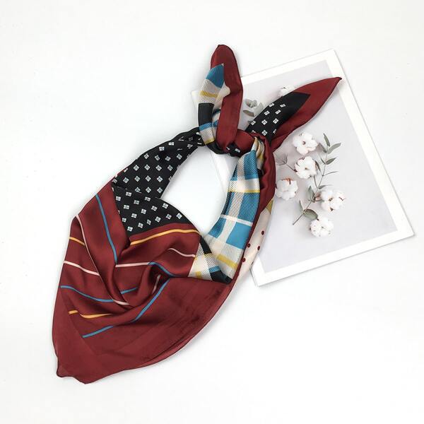 

Color Block Bandana, Multicolor