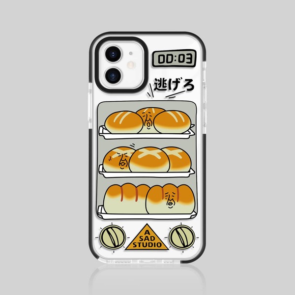 

Cartoon Bread Phone Case, Multicolor
