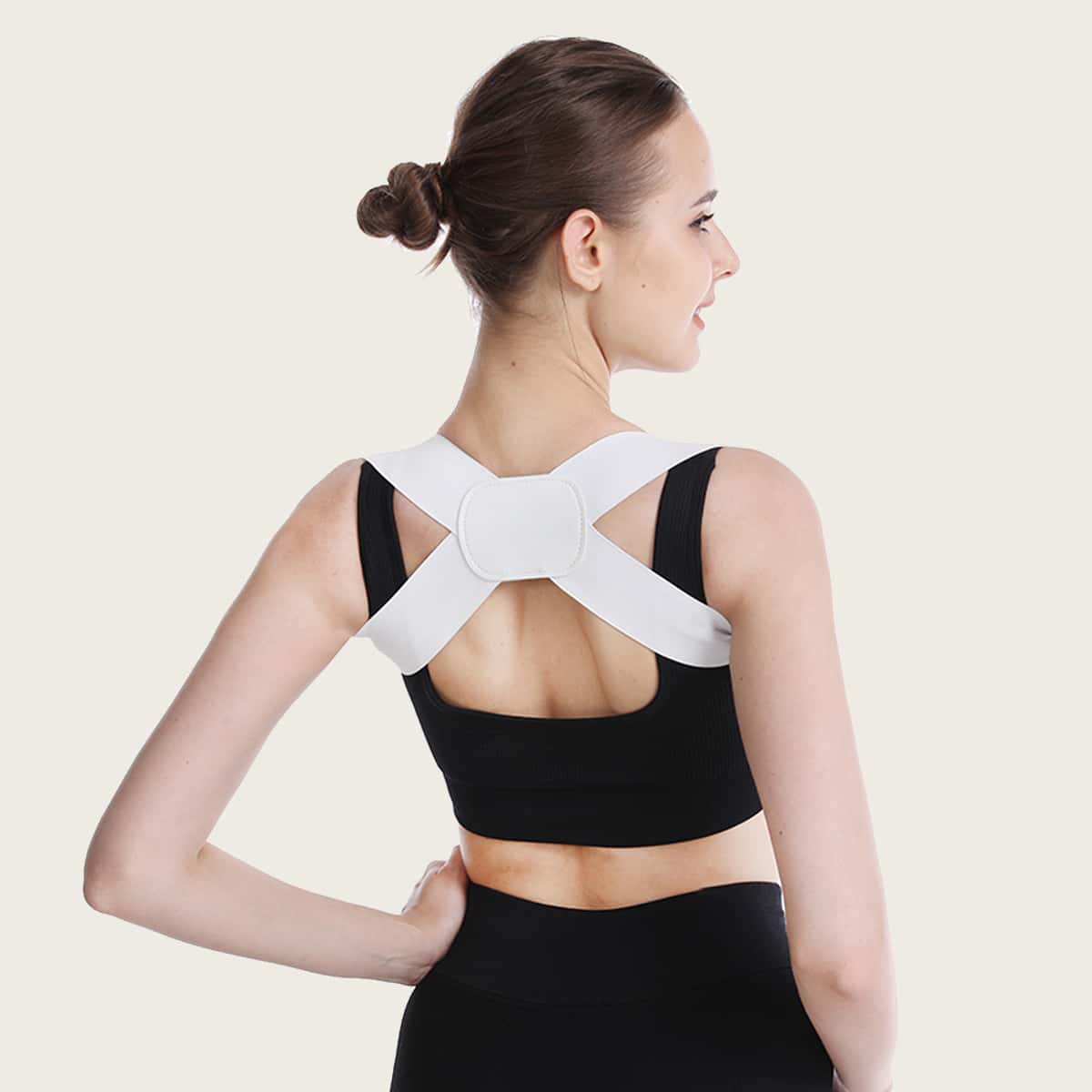 

Back Correction Belt, White