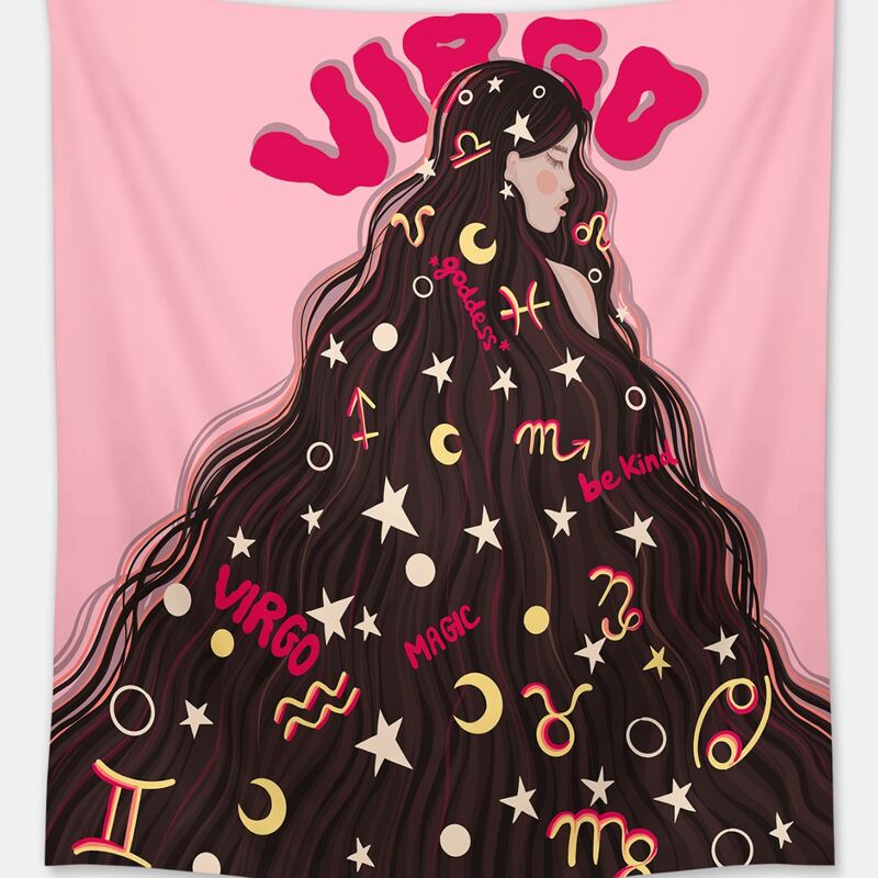 

Starsalign Figure Graphic Tapestry, Multicolor