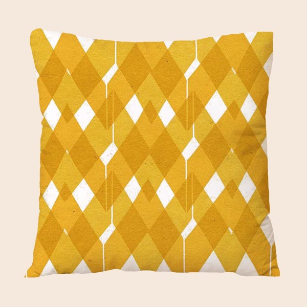 

Geometric Pattern Cushion Cover Without Filler, Multicolor