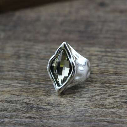 Gemstone Decor Ring