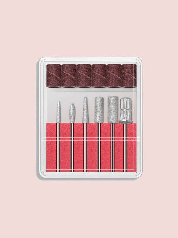 Nail Drill Bits Set, 12pcs Metal Nail Bits For Nail Drill E-File, Bits Manicure Pedicure Remover Tools For Acrylic Gel Nails, Salon Home Nail Care Supplies For Acrylic Nail Gel Fast Remove,Nail Supplies,Nail Tools,Nail Art Tools,Back To School,Nails,Nail Tools For Press On Nails