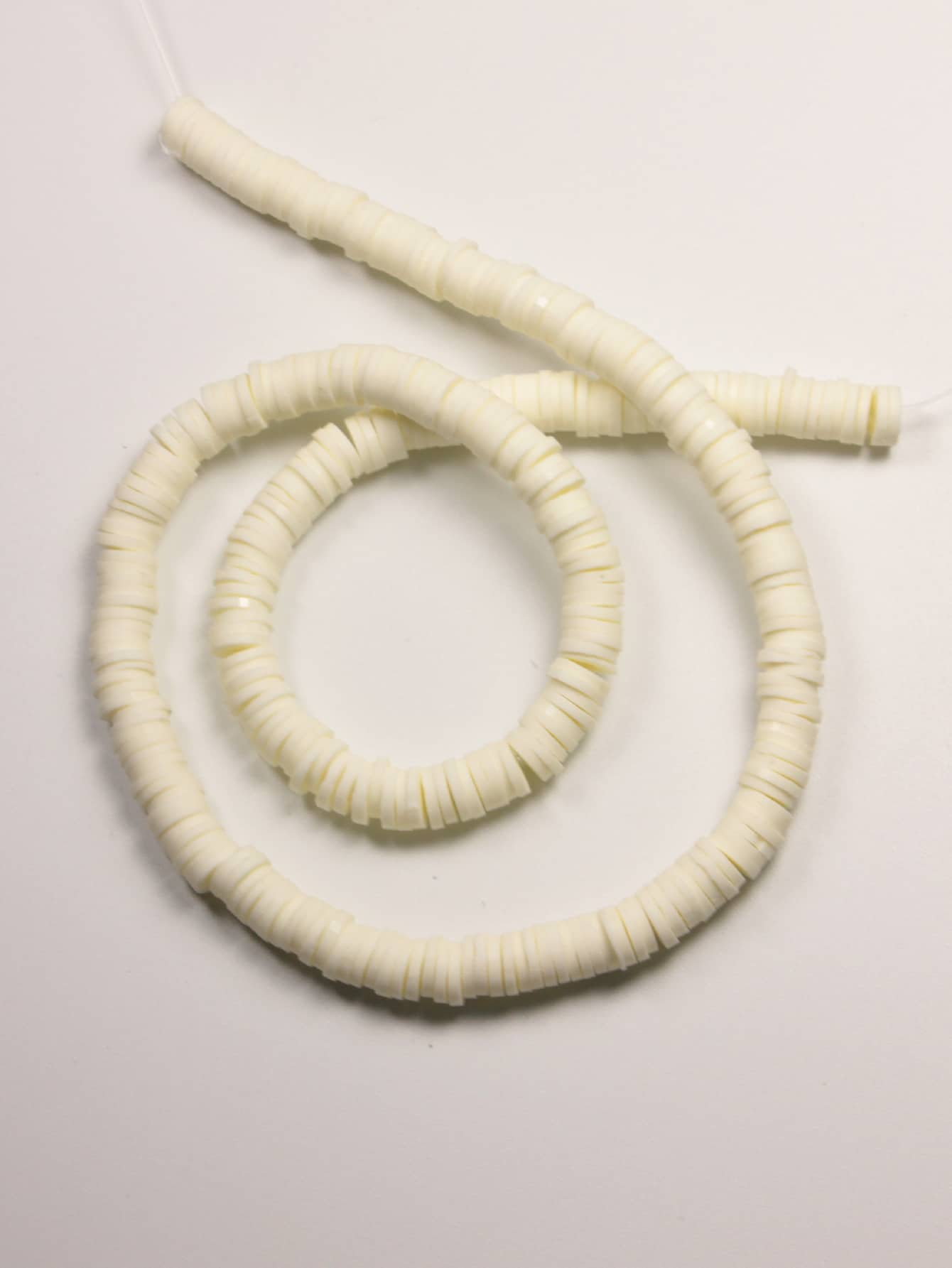 1入組軟黏土DIY首飾配件 - 米色 - 查看 1