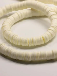 1入組軟黏土DIY首飾配件 - 米色 - 查看 2