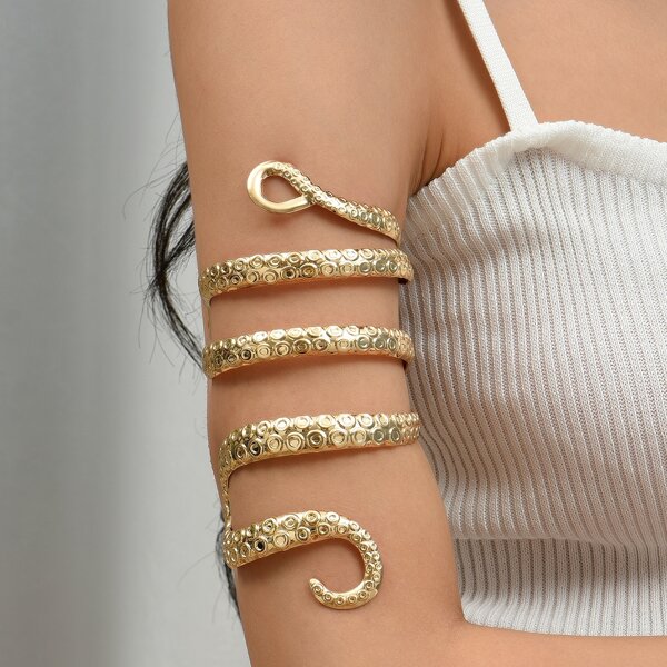 

Wrap Arm Cuff, Gold