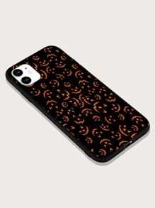 Halloween Cartoon Graphic Phone Case - Multicolor - View 3