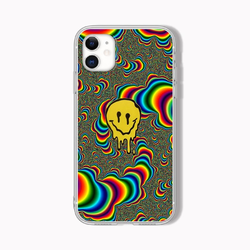 

Smile Pattern Phone Case, Multicolor