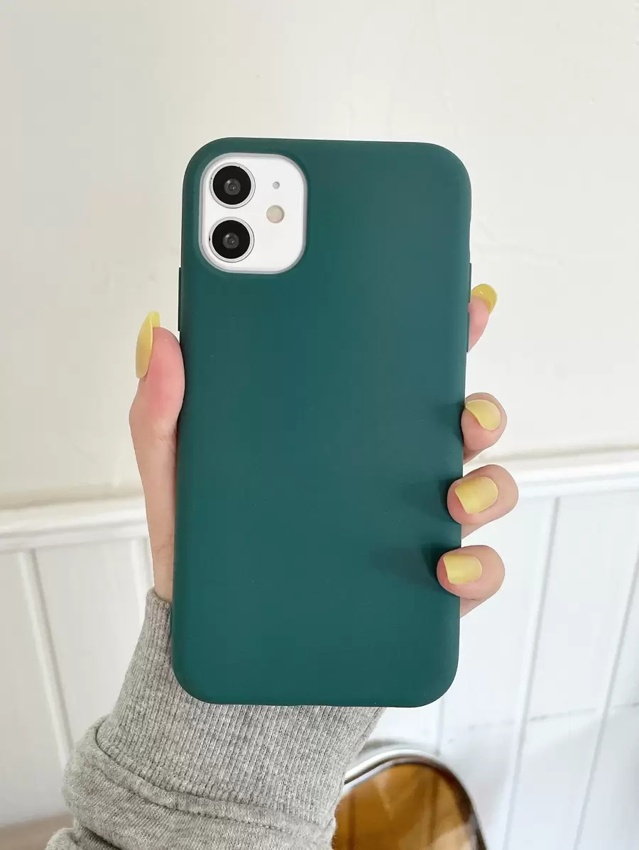 Plain Phone Case - Green - View 1