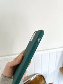 Plain Phone Case - Green - View 4