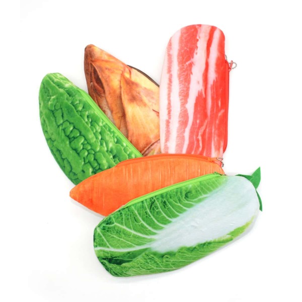 

1pc Food Shaped Random Pencil Bag, Multicolor