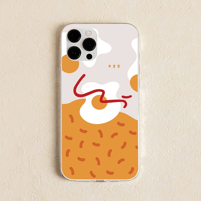 

Egg Pattern Phone Case, Multicolor