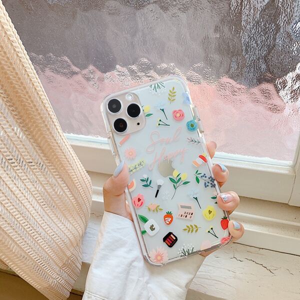 

Mixed Pattern Phone Case, Multicolor