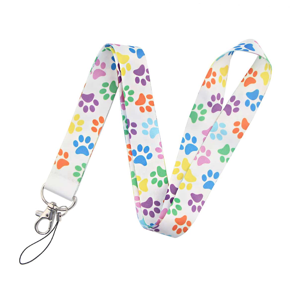 

Flower Pattern Phone Lanyard, Multicolor