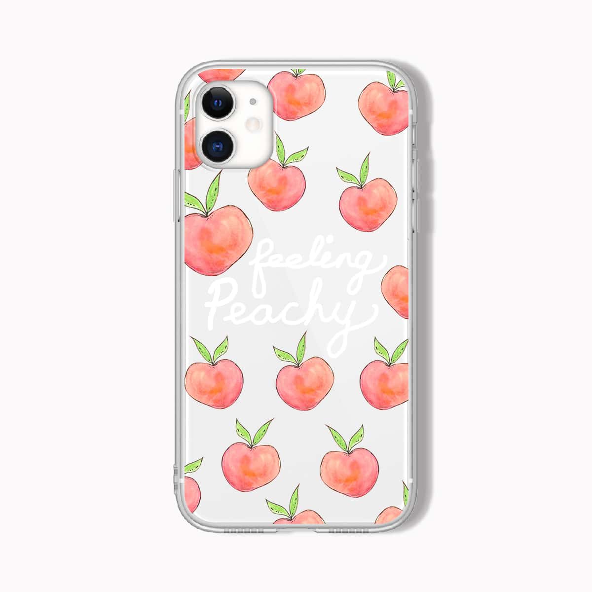 

Peach Painted Phone Case, Multicolor