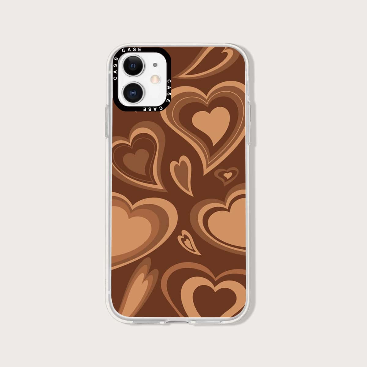 

Heart Pattern Phone Case, Multicolor