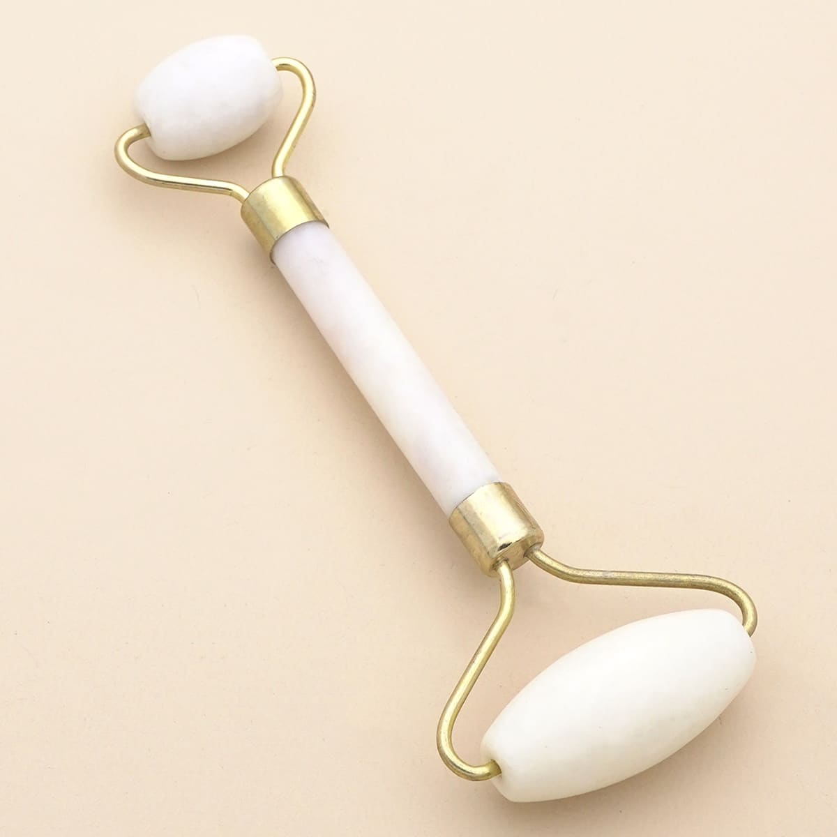 

1pc Plain Facial Roller, White